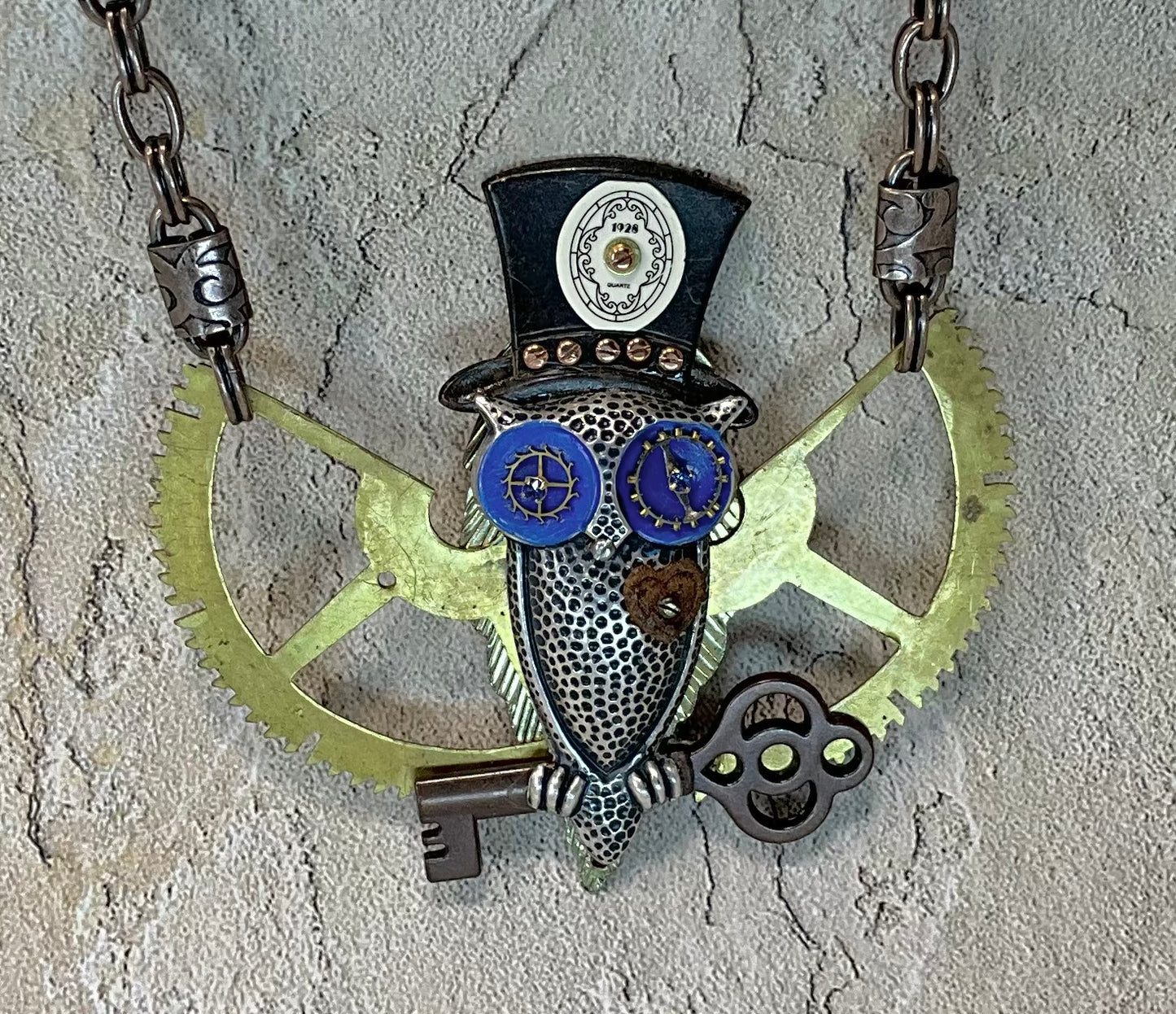 Charlie the Owl around Town Necklace