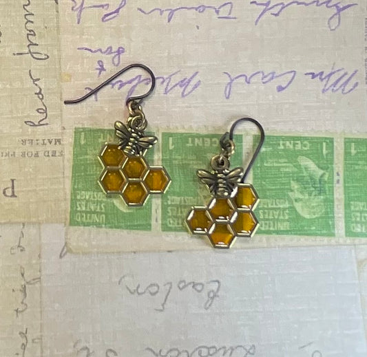 Bee-lieve you deserve the sugar bee earrings