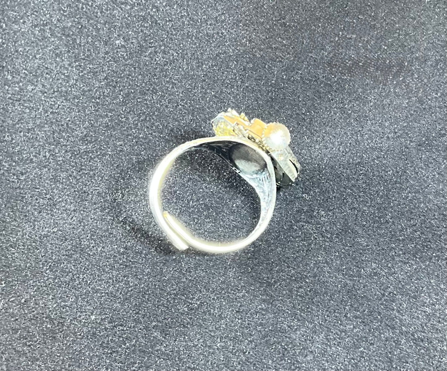 vintage watch movement ring elegant