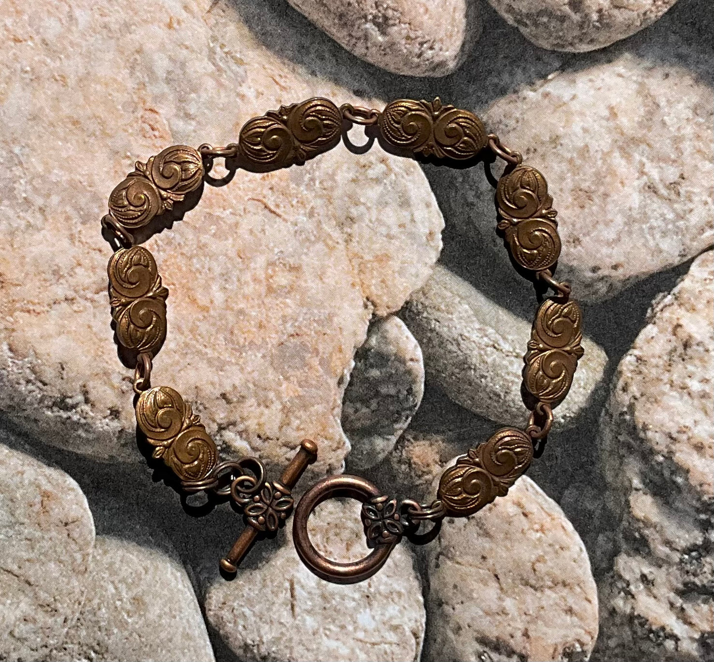 victorian segmented link bracelet