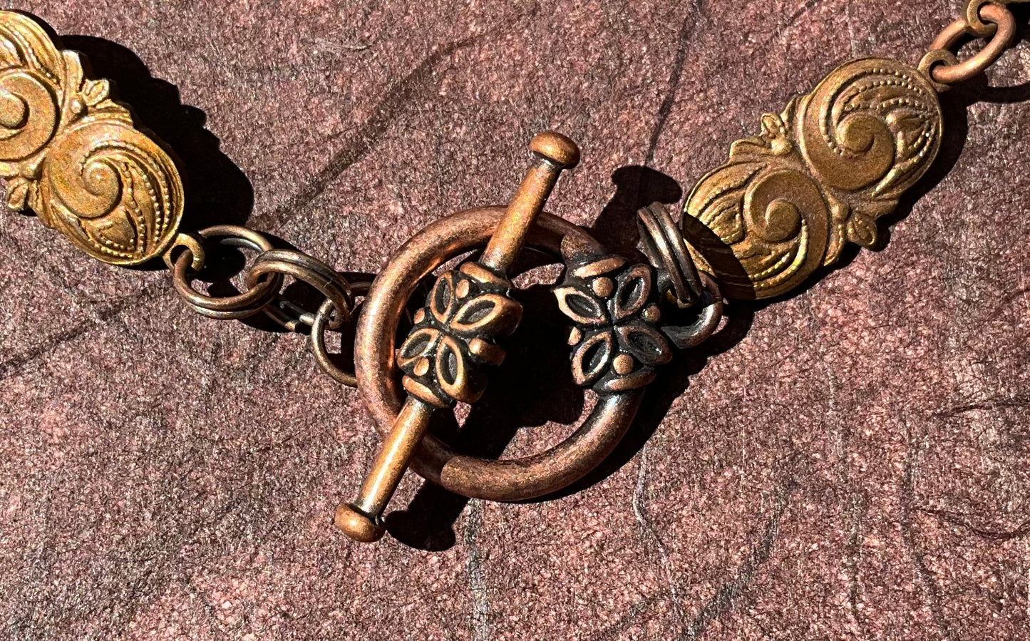 victorian segmented link bracelet