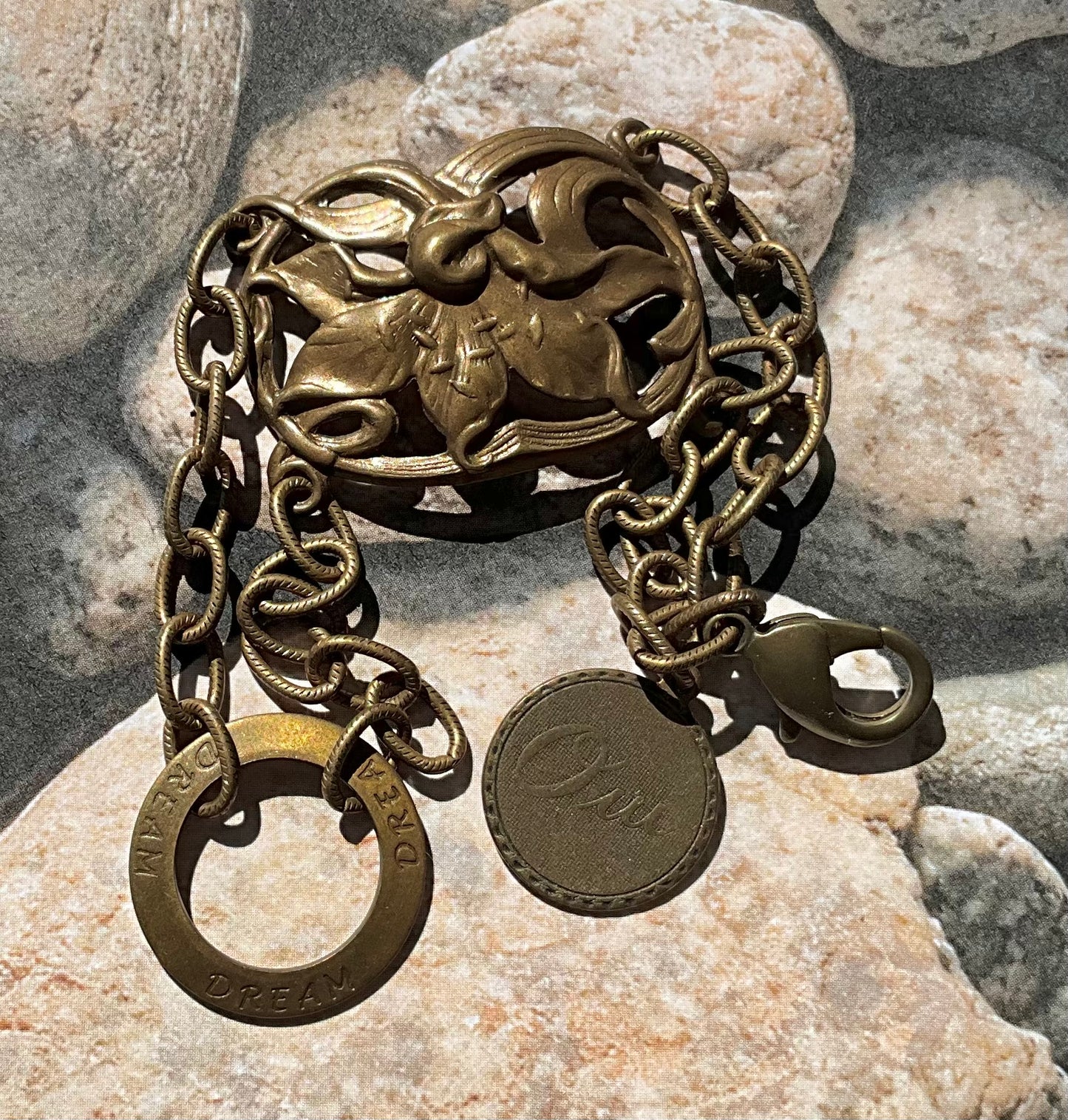 Art Nouveau flower dream bracelet
