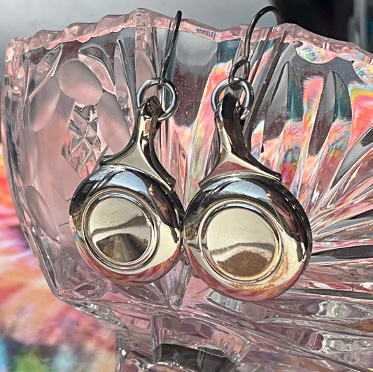 Flute Key earrings real flute parts!