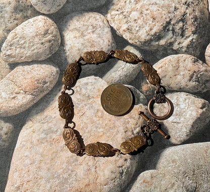 victorian segmented link bracelet