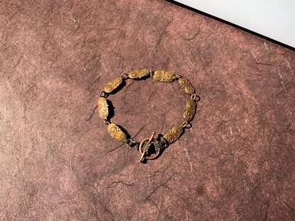 victorian segmented link bracelet
