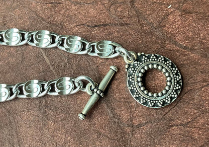 Antique Pocket Watch statement necklace